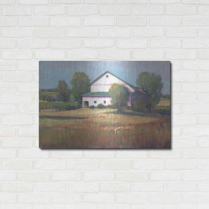 Luxe Metal Art 'Country Barn II' by Tim O'Toole, Metal Wall Art,36x24