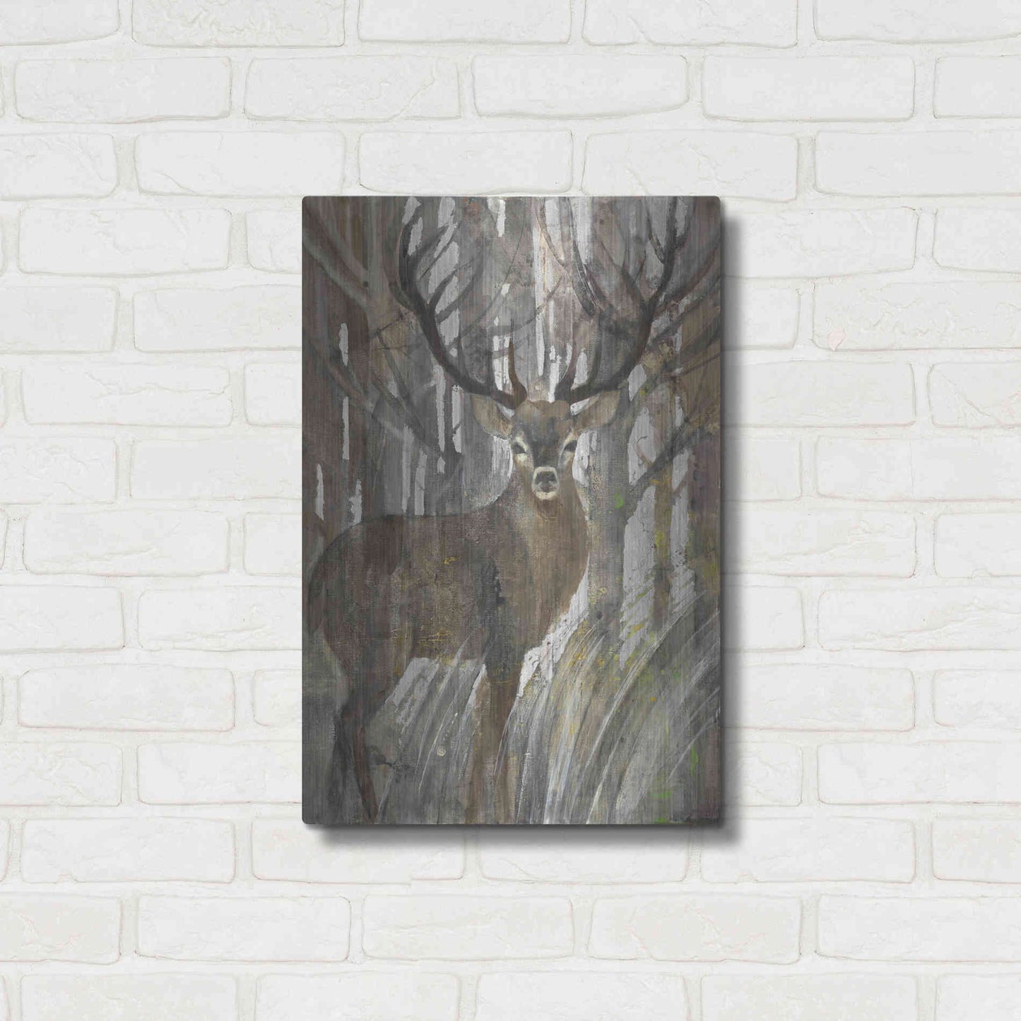 Luxe Metal Art 'The Guardian' by Albena Hristova, Metal Wall Art,16x24