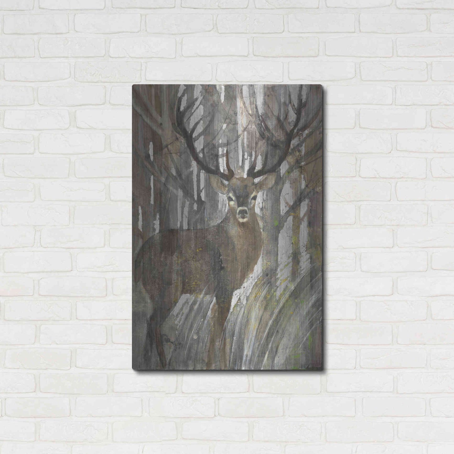 Luxe Metal Art 'The Guardian' by Albena Hristova, Metal Wall Art,24x36