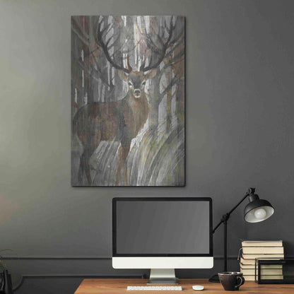 Luxe Metal Art 'The Guardian' by Albena Hristova, Metal Wall Art,24x36