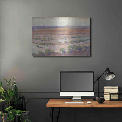 Luxe Metal Art 'High Desert Pastels I' by Tim O'Toole, Metal Wall Art,36x24