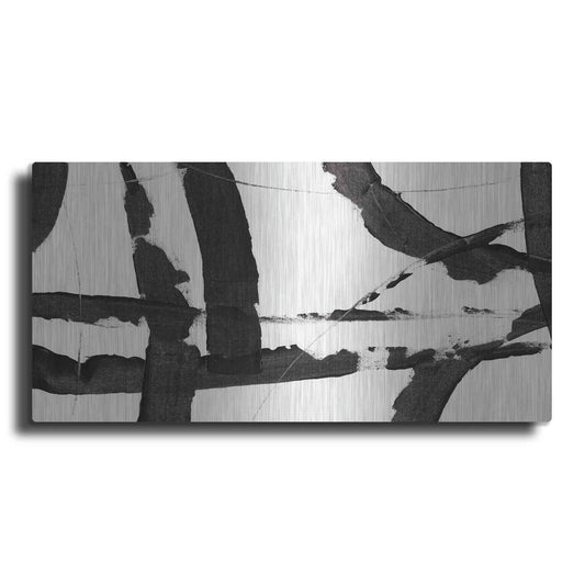 Luxe Metal Art 'Obsidian Harmony I' by Tim O'Toole, Metal Wall Art