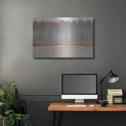 Luxe Metal Art 'Along the River Bank II' by Tim O'Toole, Metal Wall Art,36x24