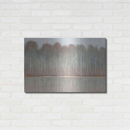 Luxe Metal Art 'Along the River Bank I' by Tim O'Toole, Metal Wall Art,36x24
