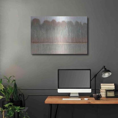 Luxe Metal Art 'Along the River Bank I' by Tim O'Toole, Metal Wall Art,36x24