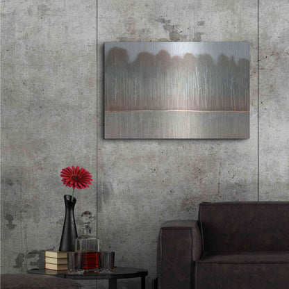 Luxe Metal Art 'Along the River Bank I' by Tim O'Toole, Metal Wall Art,36x24
