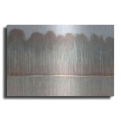 Luxe Metal Art 'Along the River Bank I' by Tim O'Toole, Metal Wall Art