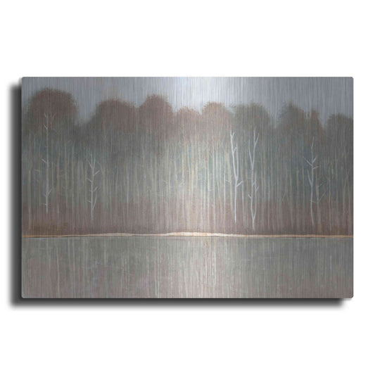 Luxe Metal Art 'Along the River Bank I' by Tim O'Toole, Metal Wall Art
