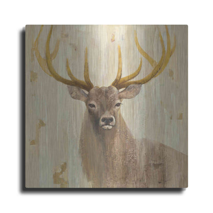 Luxe Metal Art 'Forest King' by Albena Hristova, Metal Wall Art