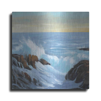 Luxe Metal Art 'Rip Tide II' by Tim O'Toole, Metal Wall Art