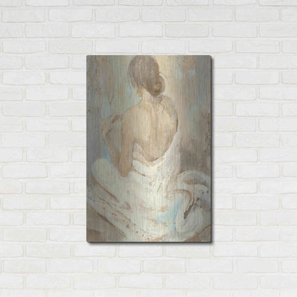 Luxe Metal Art 'Abstract Figure Study II' by Albena Hristova, Metal Wall Art,24x36