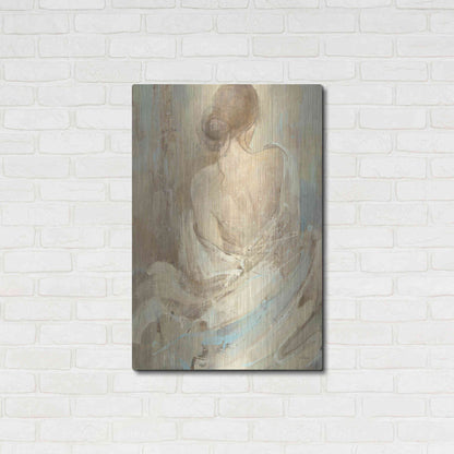 Luxe Metal Art 'Abstract Figure Study I' by Albena Hristova, Metal Wall Art,24x36