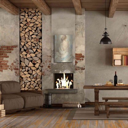 Luxe Metal Art 'Abstract Figure Study I' by Albena Hristova, Metal Wall Art,24x36