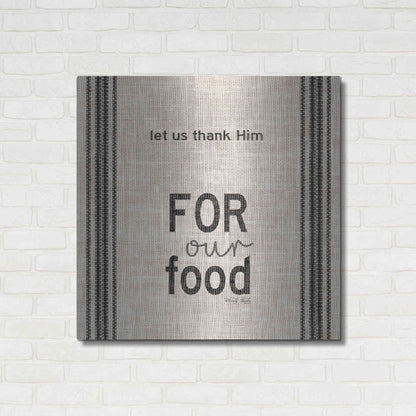 Luxe Metal Art 'Let Us Thank Him' by Cindy Jacobs, Metal Wall Art,36x36