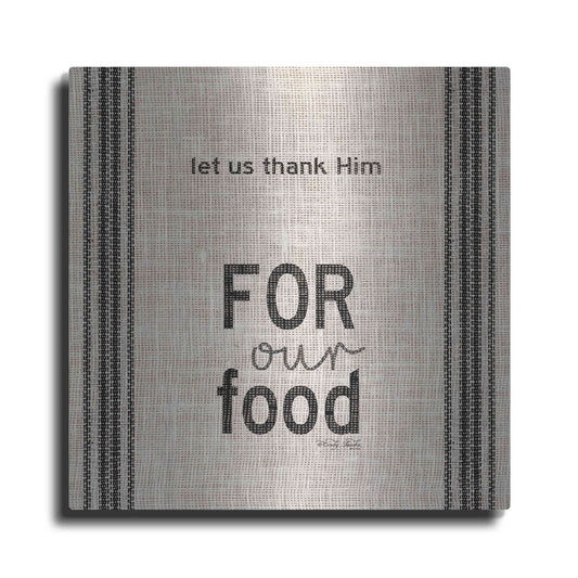 Luxe Metal Art 'Let Us Thank Him' by Cindy Jacobs, Metal Wall Art
