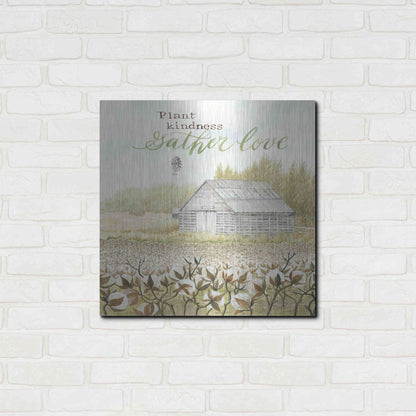 Luxe Metal Art 'Gather Love' by Cindy Jacobs, Metal Wall Art,24x24