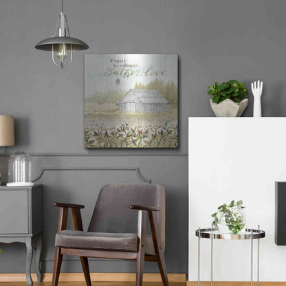 Luxe Metal Art 'Gather Love' by Cindy Jacobs, Metal Wall Art,24x24