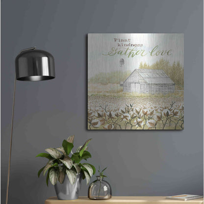 Luxe Metal Art 'Gather Love' by Cindy Jacobs, Metal Wall Art,24x24