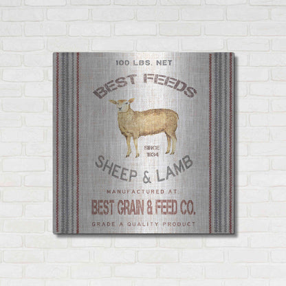 Luxe Metal Art 'Best Feeds' by Cindy Jacobs, Metal Wall Art,36x36