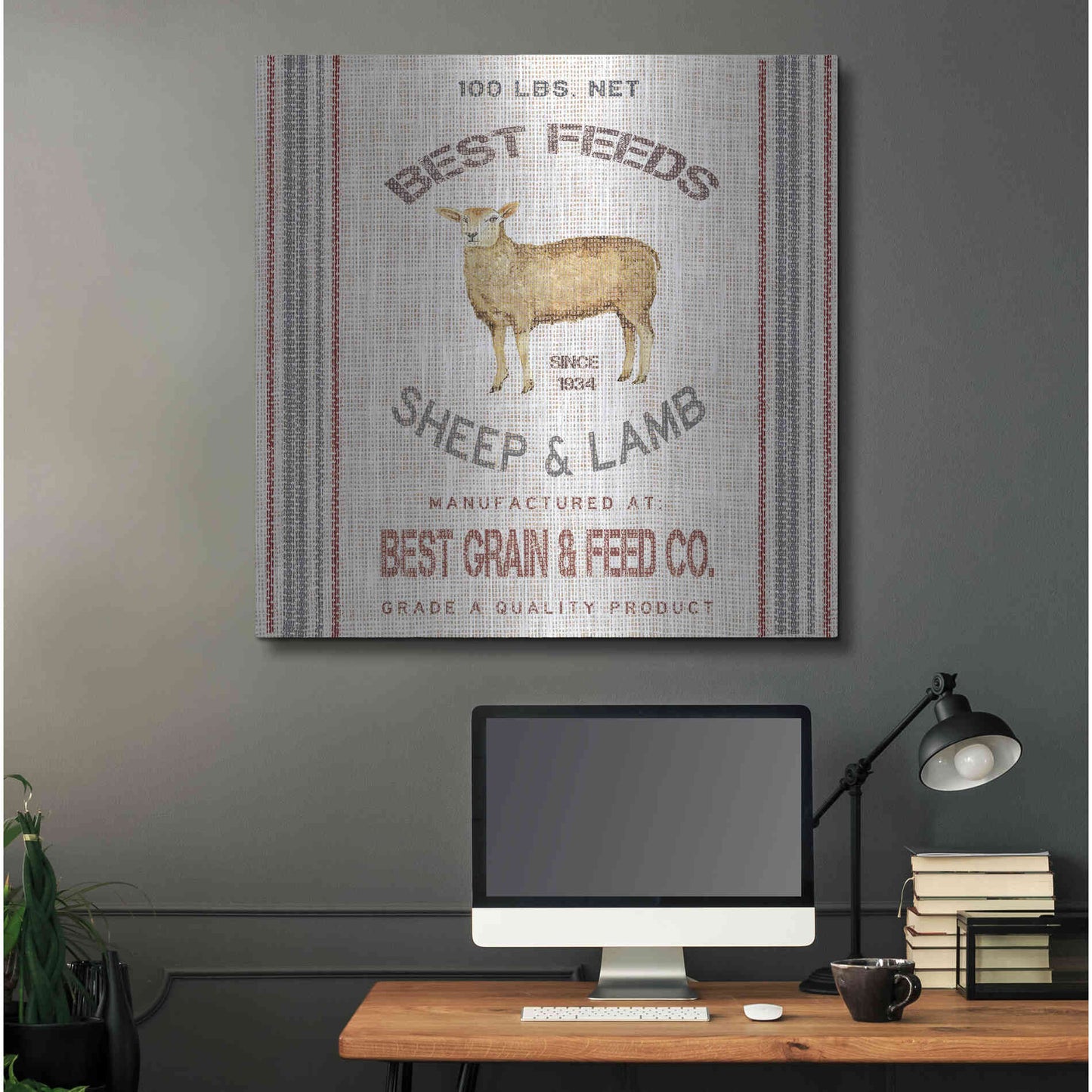 Luxe Metal Art 'Best Feeds' by Cindy Jacobs, Metal Wall Art,36x36