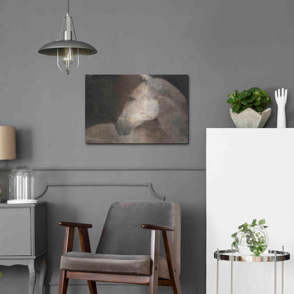 Luxe Metal Art 'Looking Back' by Albena Hristova, Metal Wall Art,24x16