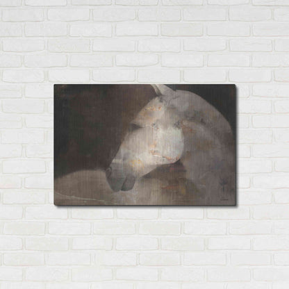 Luxe Metal Art 'Looking Back' by Albena Hristova, Metal Wall Art,36x24