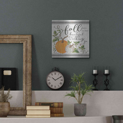 Luxe Metal Art 'Let Things Go' by Cindy Jacobs, Metal Wall Art,12x12