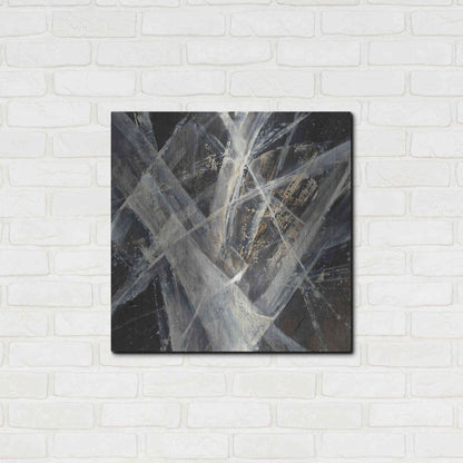 Luxe Metal Art 'Glacier I' by Albena Hristova, Metal Wall Art,24x24