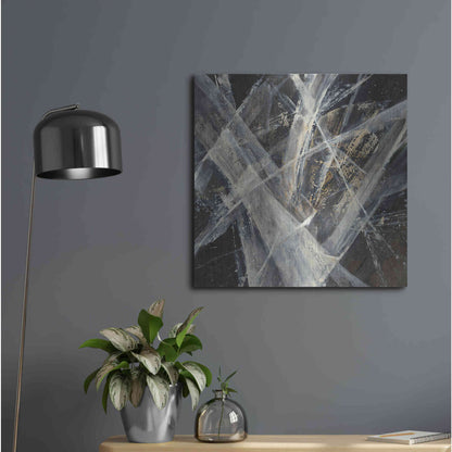 Luxe Metal Art 'Glacier I' by Albena Hristova, Metal Wall Art,24x24