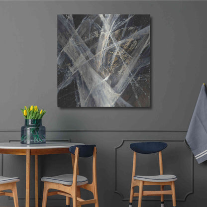 Luxe Metal Art 'Glacier I' by Albena Hristova, Metal Wall Art,36x36