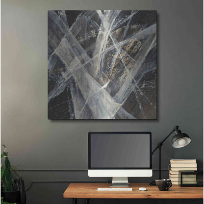 Luxe Metal Art 'Glacier I' by Albena Hristova, Metal Wall Art,36x36
