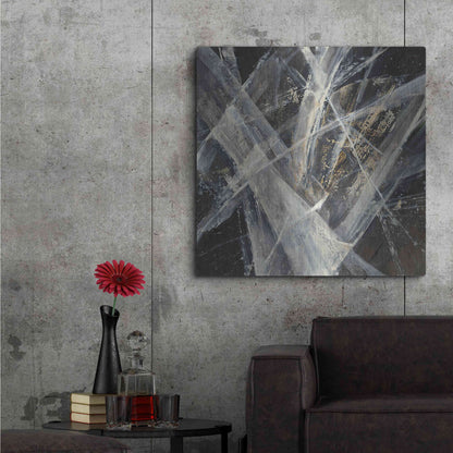 Luxe Metal Art 'Glacier I' by Albena Hristova, Metal Wall Art,36x36