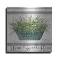 Luxe Metal Art 'Sweet Home' by Cindy Jacobs, Metal Wall Art