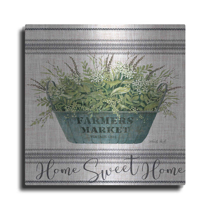 Luxe Metal Art 'Sweet Home' by Cindy Jacobs, Metal Wall Art