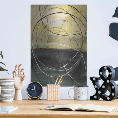 Luxe Metal Art 'At Dawn Crop' by Albena Hristova, Metal Wall Art,12x16