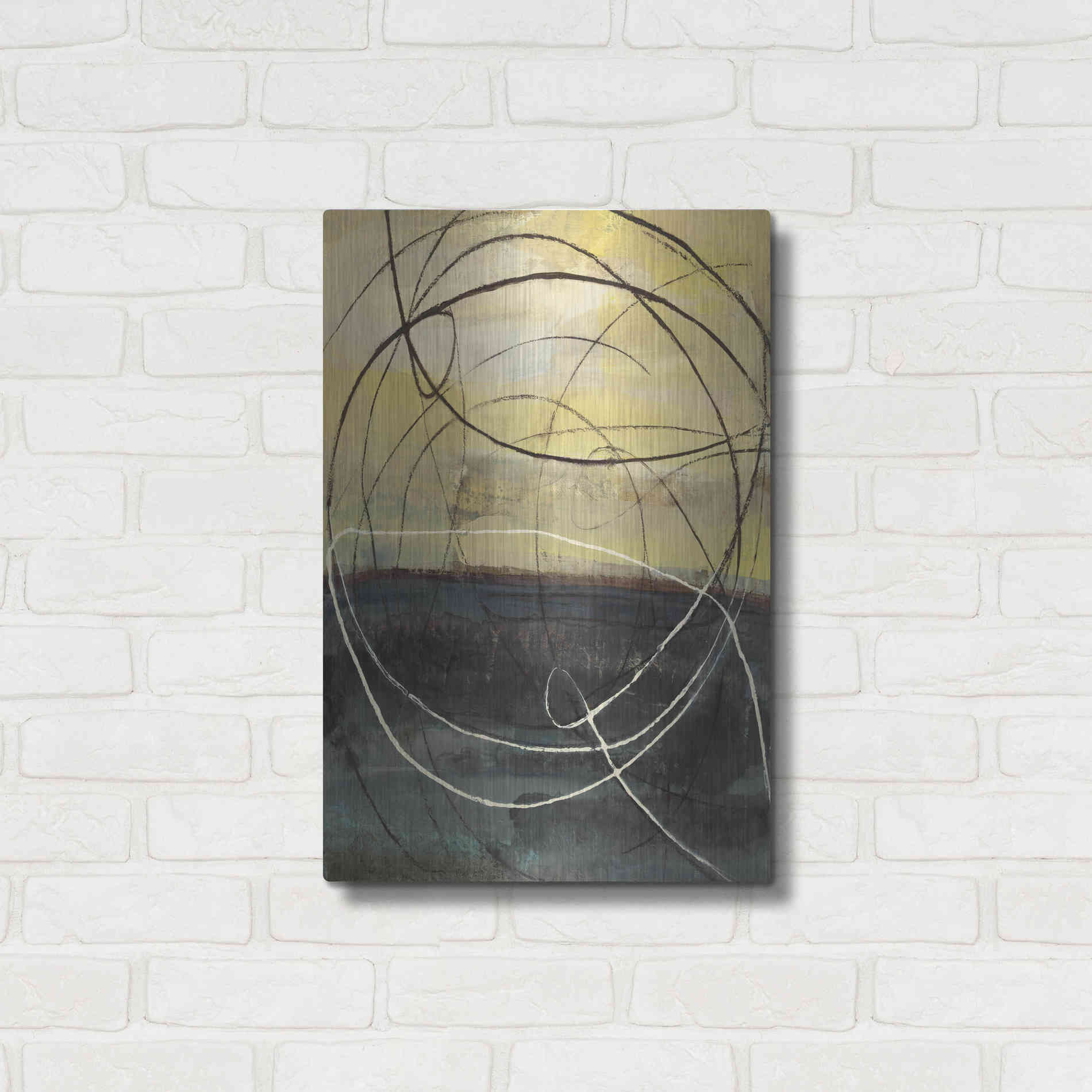 Luxe Metal Art 'At Dawn Crop' by Albena Hristova, Metal Wall Art,16x24