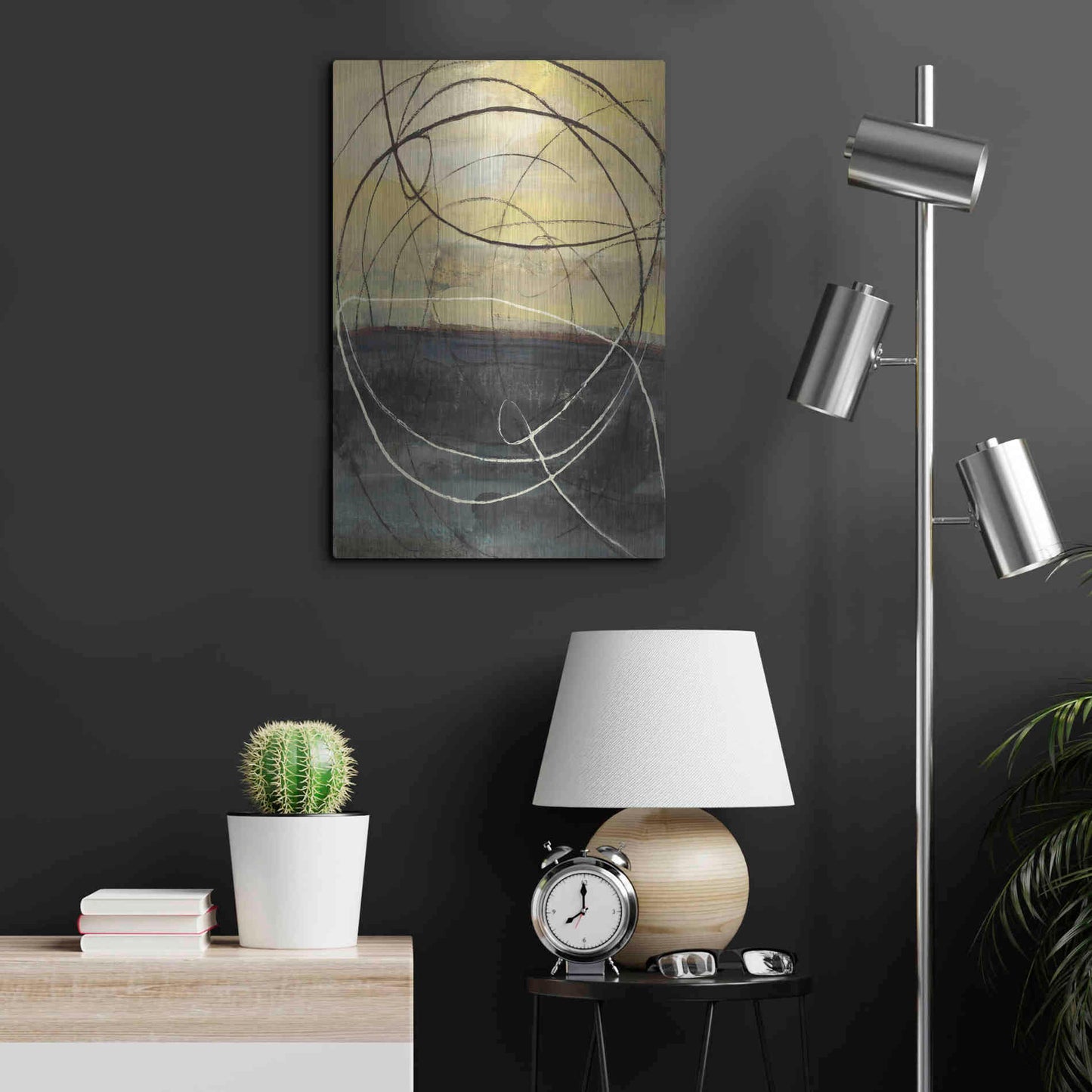 Luxe Metal Art 'At Dawn Crop' by Albena Hristova, Metal Wall Art,16x24