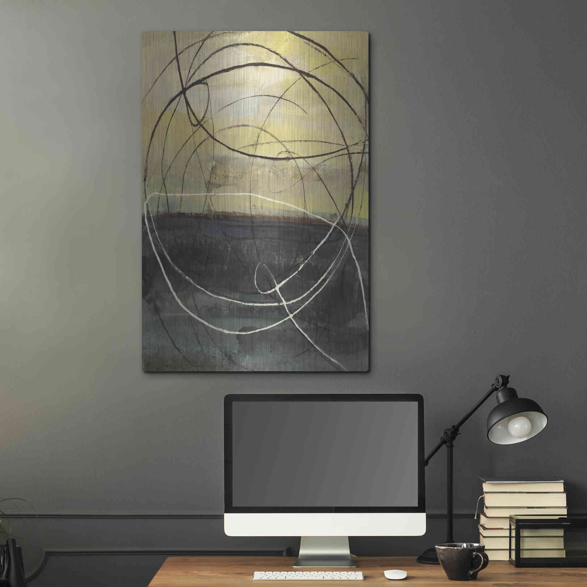 Luxe Metal Art 'At Dawn Crop' by Albena Hristova, Metal Wall Art,24x36
