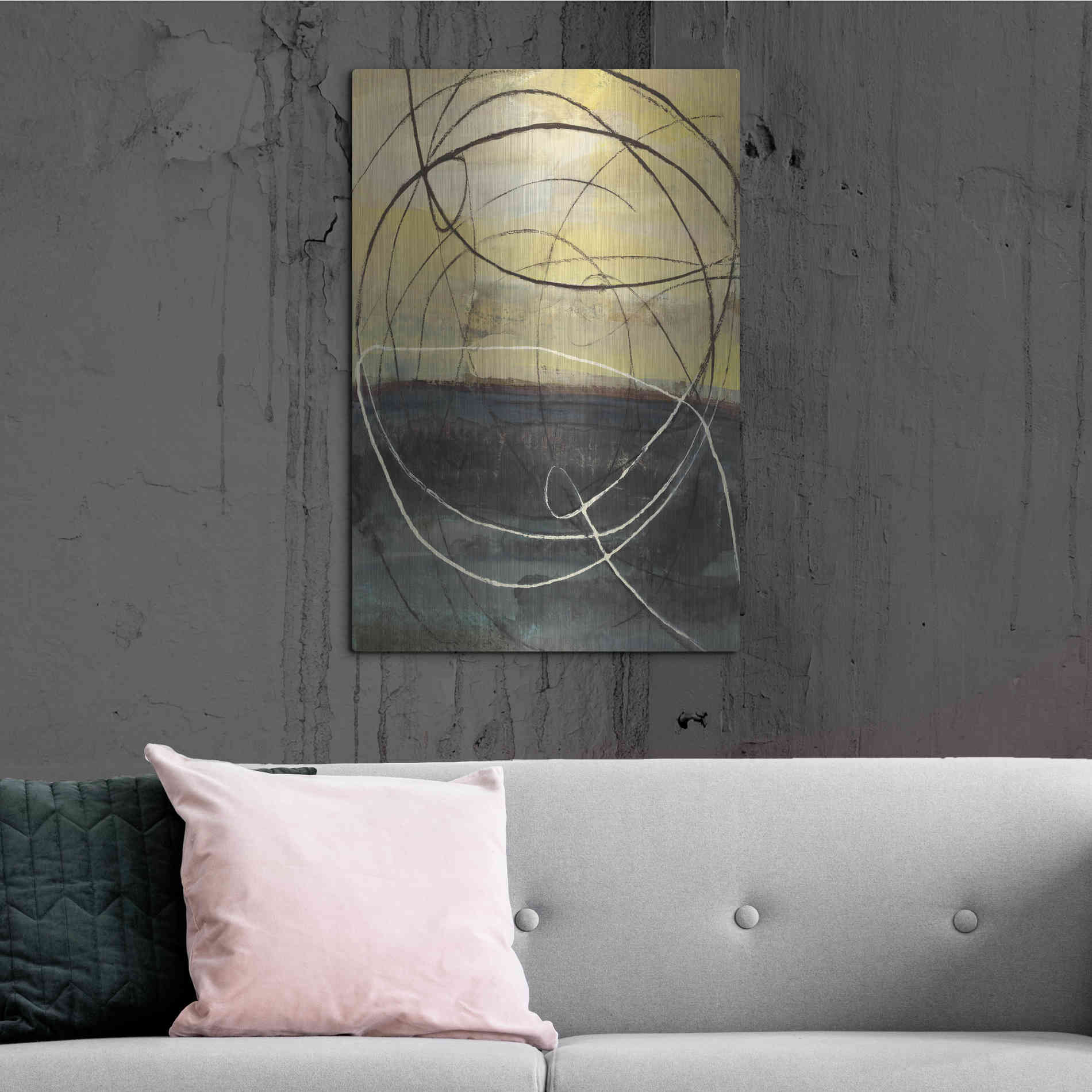 Luxe Metal Art 'At Dawn Crop' by Albena Hristova, Metal Wall Art,24x36