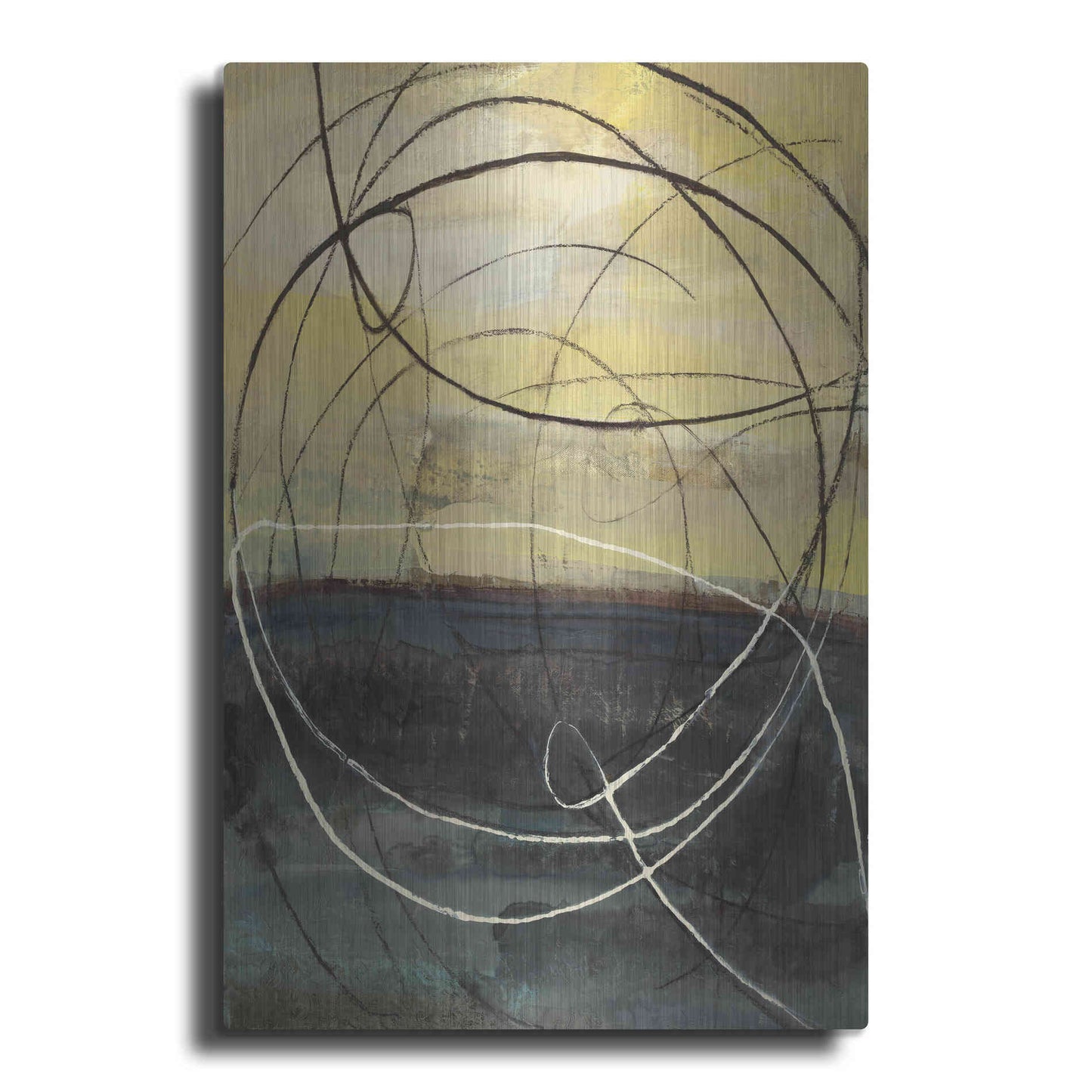 Luxe Metal Art 'At Dawn Crop' by Albena Hristova, Metal Wall Art