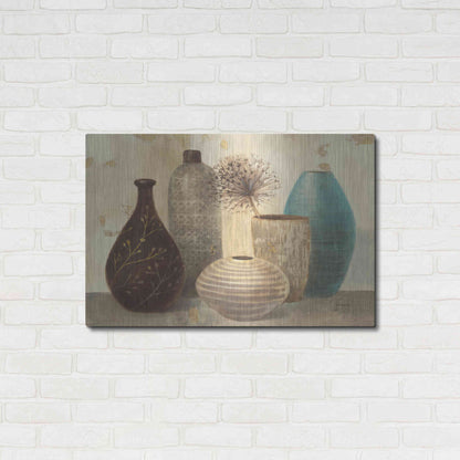 Luxe Metal Art 'Vessel Still Life II' by Albena Hristova, Metal Wall Art,36x24