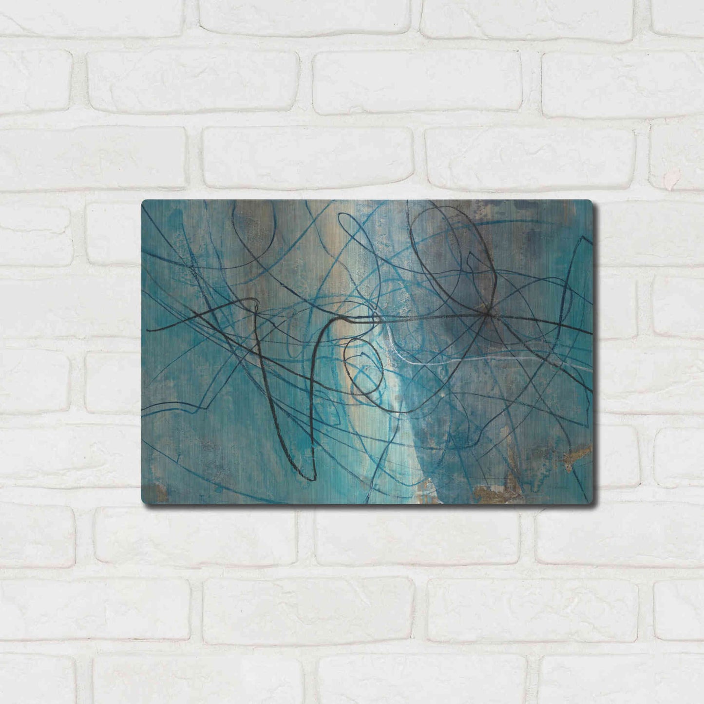 Luxe Metal Art 'To the Sea' by Albena Hristova, Metal Wall Art,16x12