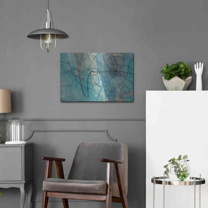 Luxe Metal Art 'To the Sea' by Albena Hristova, Metal Wall Art,24x16