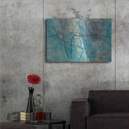 Luxe Metal Art 'To the Sea' by Albena Hristova, Metal Wall Art,36x24