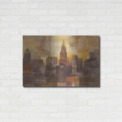 Luxe Metal Art 'Fireworks' by Albena Hristova, Metal Wall Art,36x24