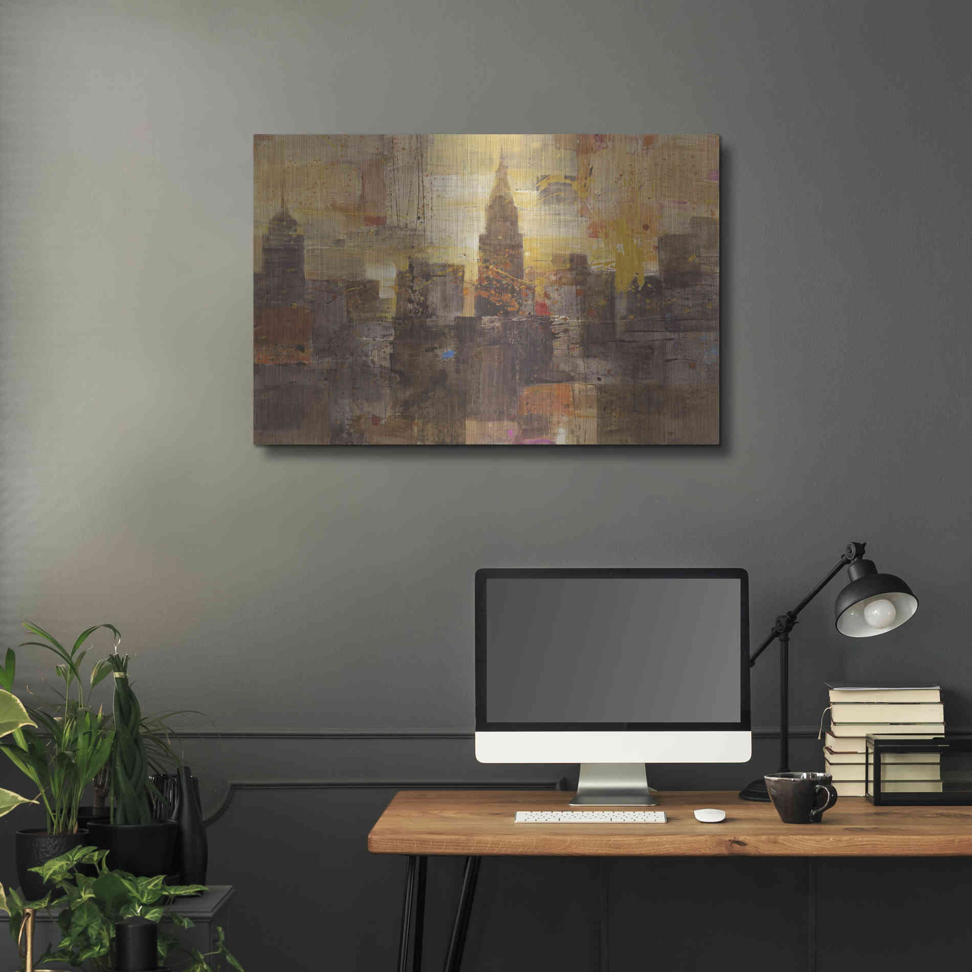 Luxe Metal Art 'Fireworks' by Albena Hristova, Metal Wall Art,36x24