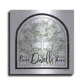 Luxe Metal Art 'Love Dwells Here' by Cindy Jacobs, Metal Wall Art