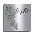 Luxe Metal Art 'Let Your Light Shine' by Cindy Jacobs, Metal Wall Art