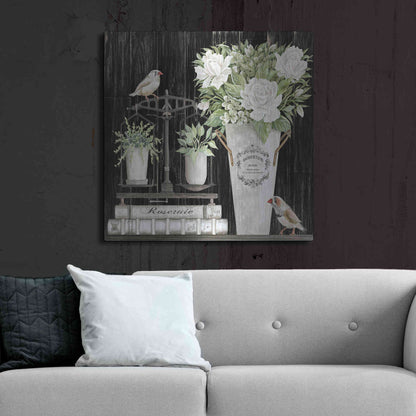 Luxe Metal Art 'Roses and Scales' by Cindy Jacobs, Metal Wall Art,36x36