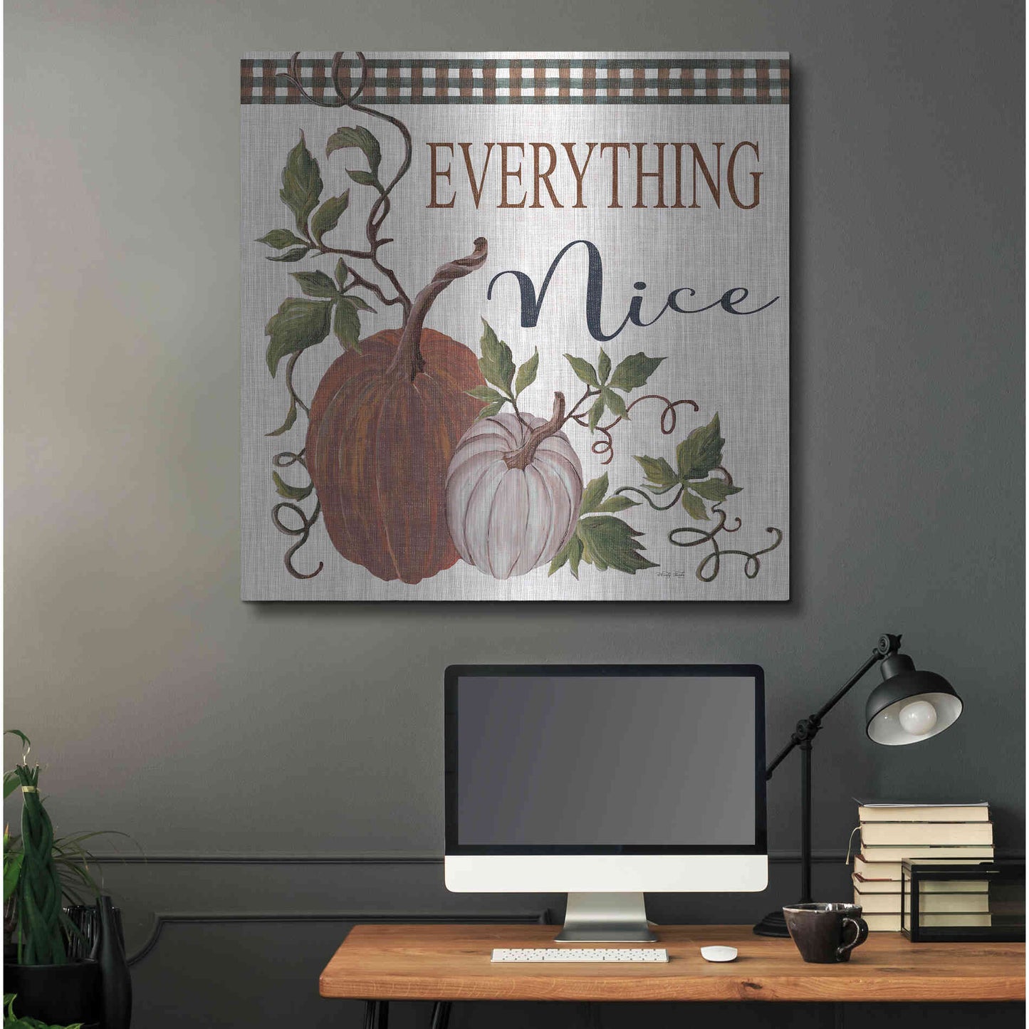 Luxe Metal Art 'Everything Nice' by Cindy Jacobs, Metal Wall Art,36x36